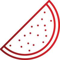 Water Melon Vector icon