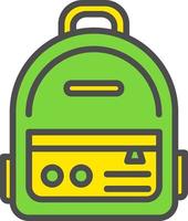 Backpack  Vector Icon