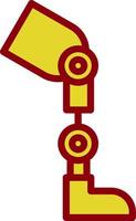 Prothesis Vector Icon Design