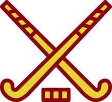 Hockey Vector Icon Design