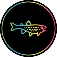 Trout Vector Icon Design