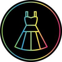 diseño de icono de vector de vestido