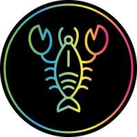 Lobster Vector Icon Design