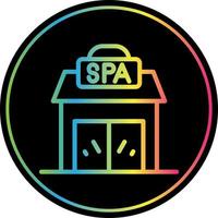 diseño de icono de vector de centro de spa