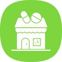 Medical Store Vector Icon Design