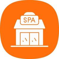 diseño de icono de vector de centro de spa