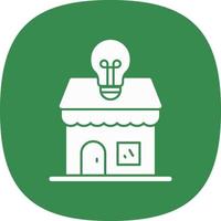 Electronics Shop Vector Icon Design