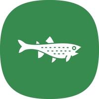 Trout Vector Icon Design