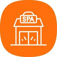 Spa Center Vector Icon Design