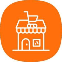Online Store Vector Icon Design