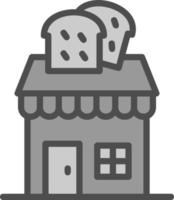 Bakery Shop Vector Icon Design