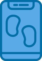 Pedometer Vector Icon Design