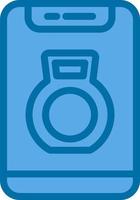 Kettlebell Vector Icon Design