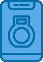 Kettlebell Vector Icon Design