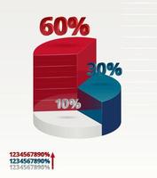 infographics voting USA. Vector illustration