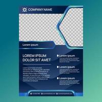 Gradient Business Poster Template vector