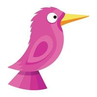 Trendy Finch Bird vector