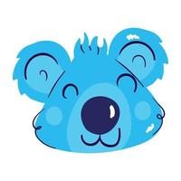 Trendy Koala Concepts vector