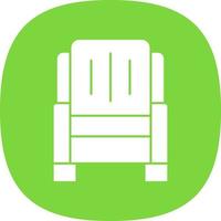 Armchair Vector Icon Design