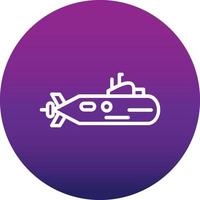 Submarine  Vector Icon