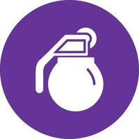 Grenade  Vector Icon