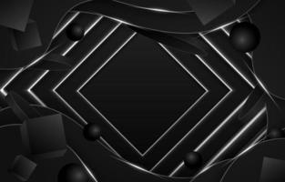 Black Abstract Background vector