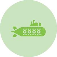 Submarine  Vector Icon