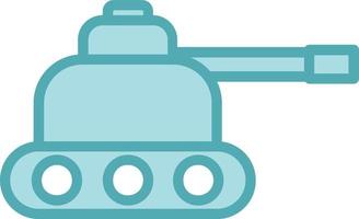 icono de vector de tanque