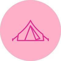 Tent  Vector Icon