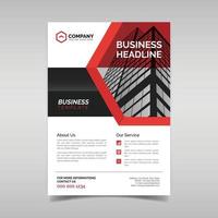 Corporate business flyer template vector