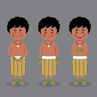 Fuji Character with Various Expression vector