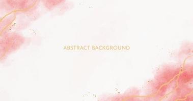 Abstract horizontal watercolor background. Neutral light colored empty space background illustration vector