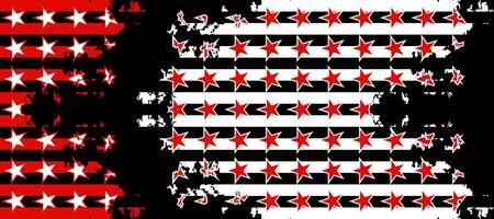 USA Flag black Background Design Wallpaper Vector