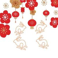 Chinese new year vector illustration