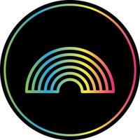 Rainbow Vector Icon Design