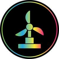 Windmill Vector Icon Design