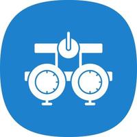 Optometrist Vector Icon Design