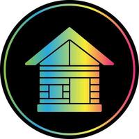 Cabin Vector Icon Design