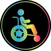 Disability Vector Icon Design