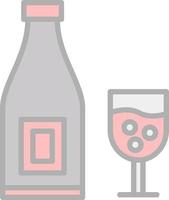 Champagne Vector Icon Design