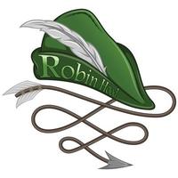 Vector Design of Robin Hood Hat with Date