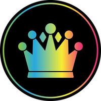 Crown Vector Icon Design