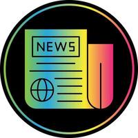 diseño de icono de vector de noticias