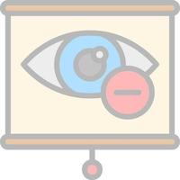 Myopia Vector Icon Design