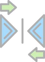 Reflection Vector Icon Design