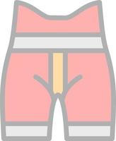 diseño de icono de vector de pantalones