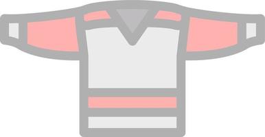 diseño de icono de vector de camiseta de hockey