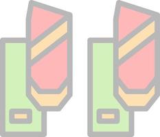 Shin Guards Vector Icon Design