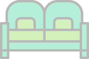 Sofa Vector Icon Design