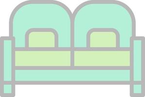 Sofa Vector Icon Design